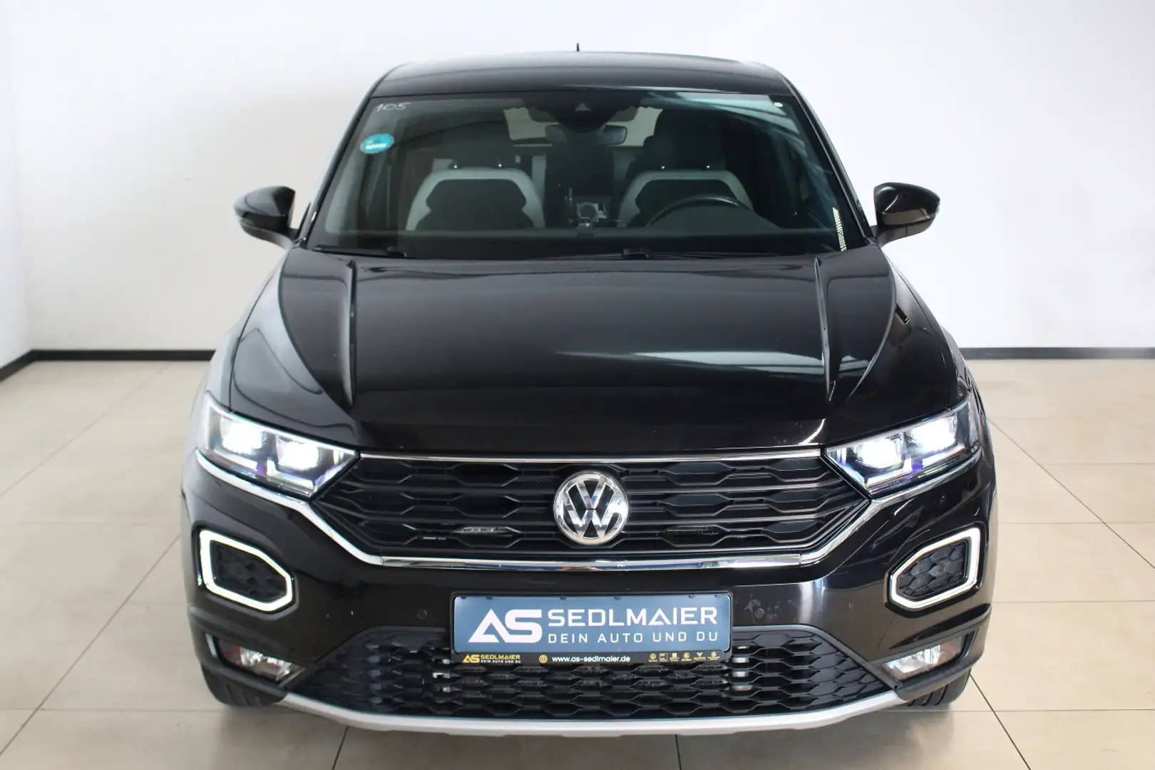 Volkswagen T-Roc 2.0 TDI 4Motion Sport NAV|SHZ|LED|BT Schwarz - 2