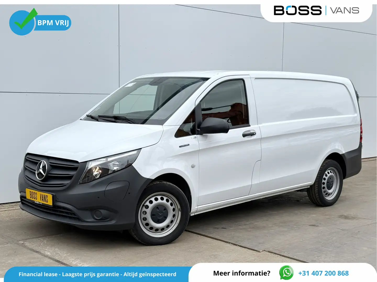 Mercedes-Benz Vito eVito 112 66 kWh Elektrisch 66kWh 280km WLTP Snell Blanc - 1
