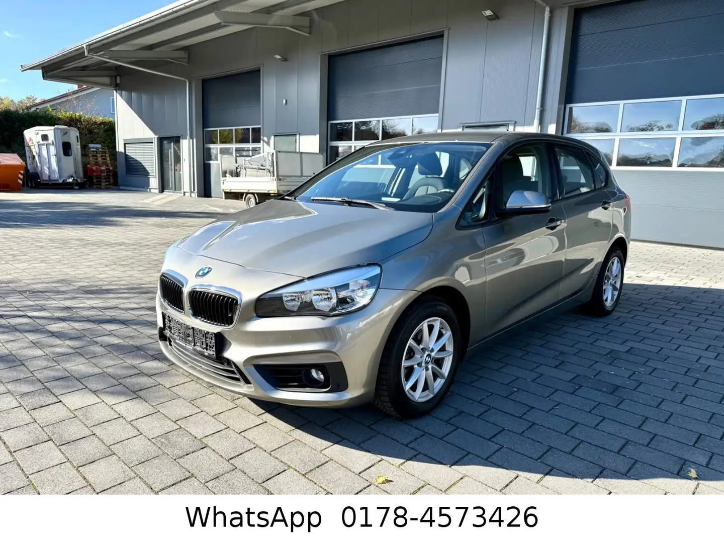 BMW 218 218i Advantage 1.Hand Silber - 1