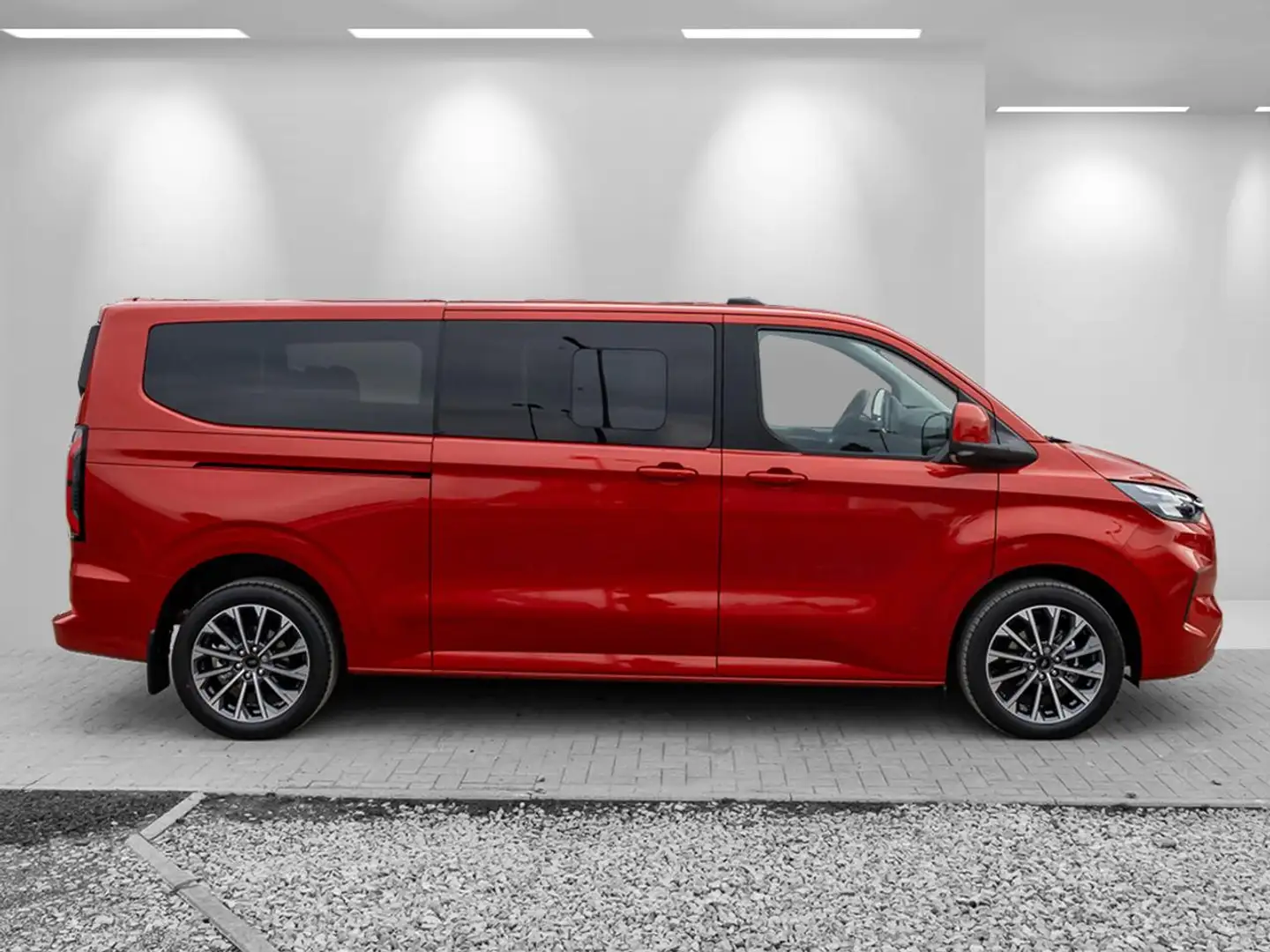 Ford Tourneo Custom L2 Titanium X 8S 5Jahre+Leder+Navi+360+19Z+ACC+Ind Rot - 2