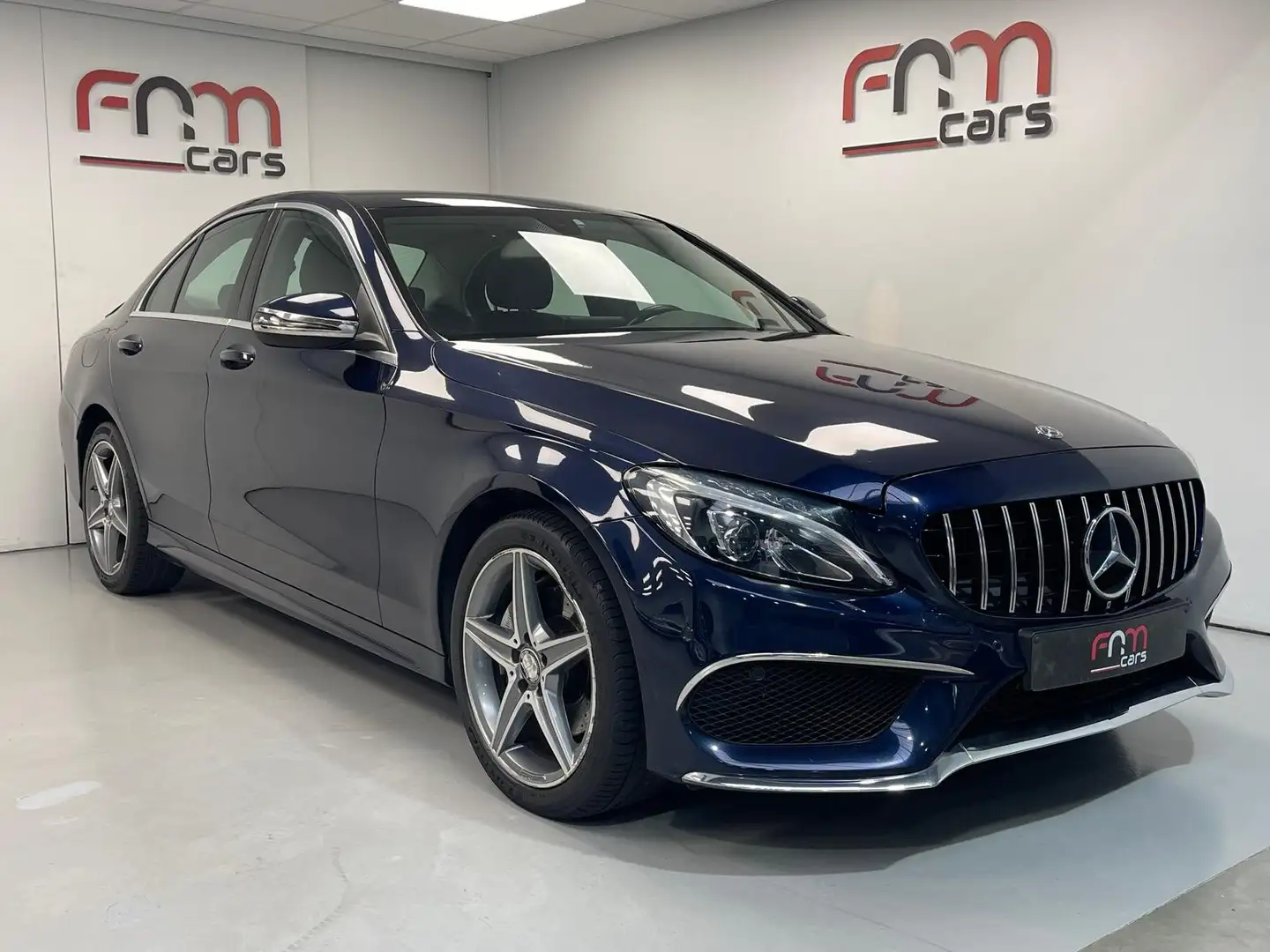 Mercedes-Benz C 180 Automaat 93.000km bwj2019 Navi cruise Garantie Bleu - 1