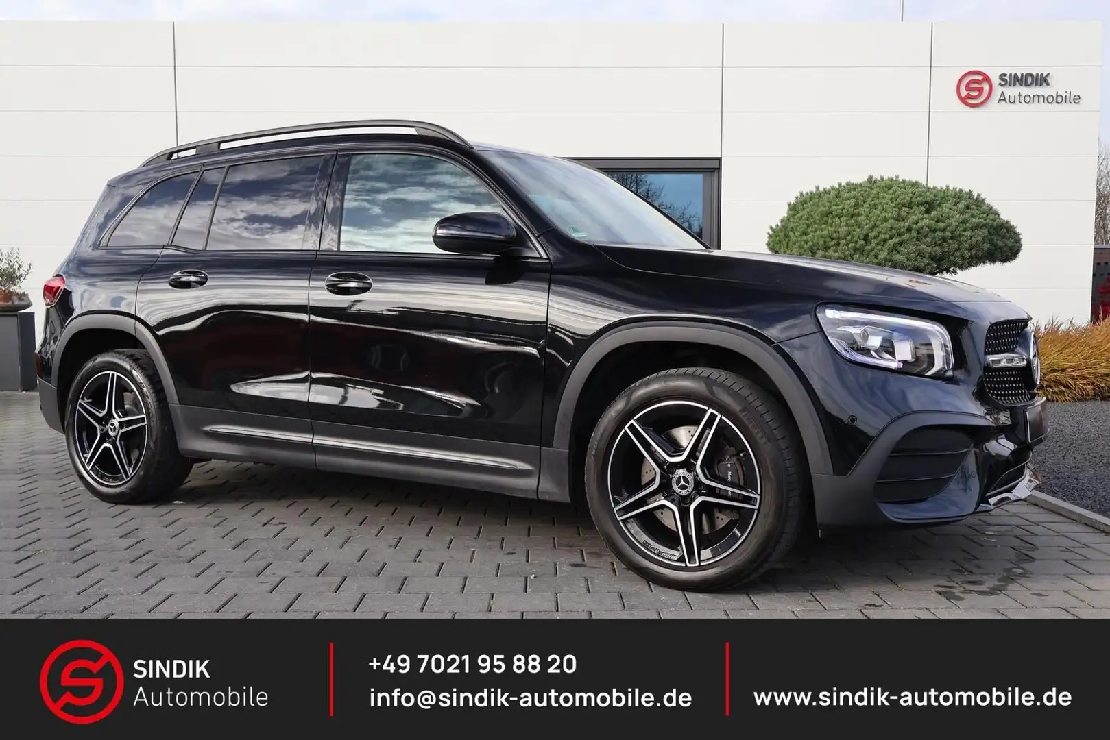 Mercedes-Benz GLB 220 d AMG-NightP.-Distronic-AHK-Kamera-Ambien Noir - 1