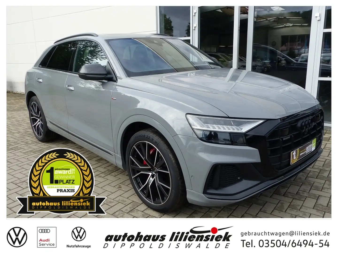Audi Q8 competition plus 50 TDI quattro Tiptronic S line Grau - 1