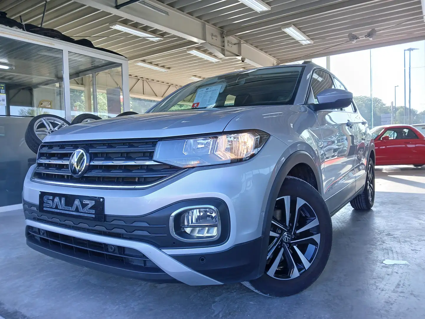 Volkswagen T-Cross 1.0 TSI United OPF/CARPLAY/NAVI/CAMERA/GARANTIE Zilver - 2