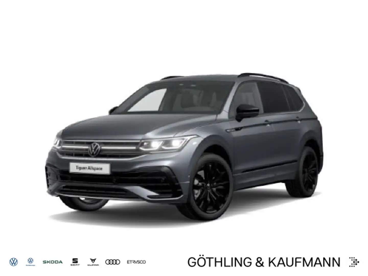 Volkswagen Tiguan Allspace R-Line 4 Motion 2.0 TSI*AHK*LED* Grau - 1