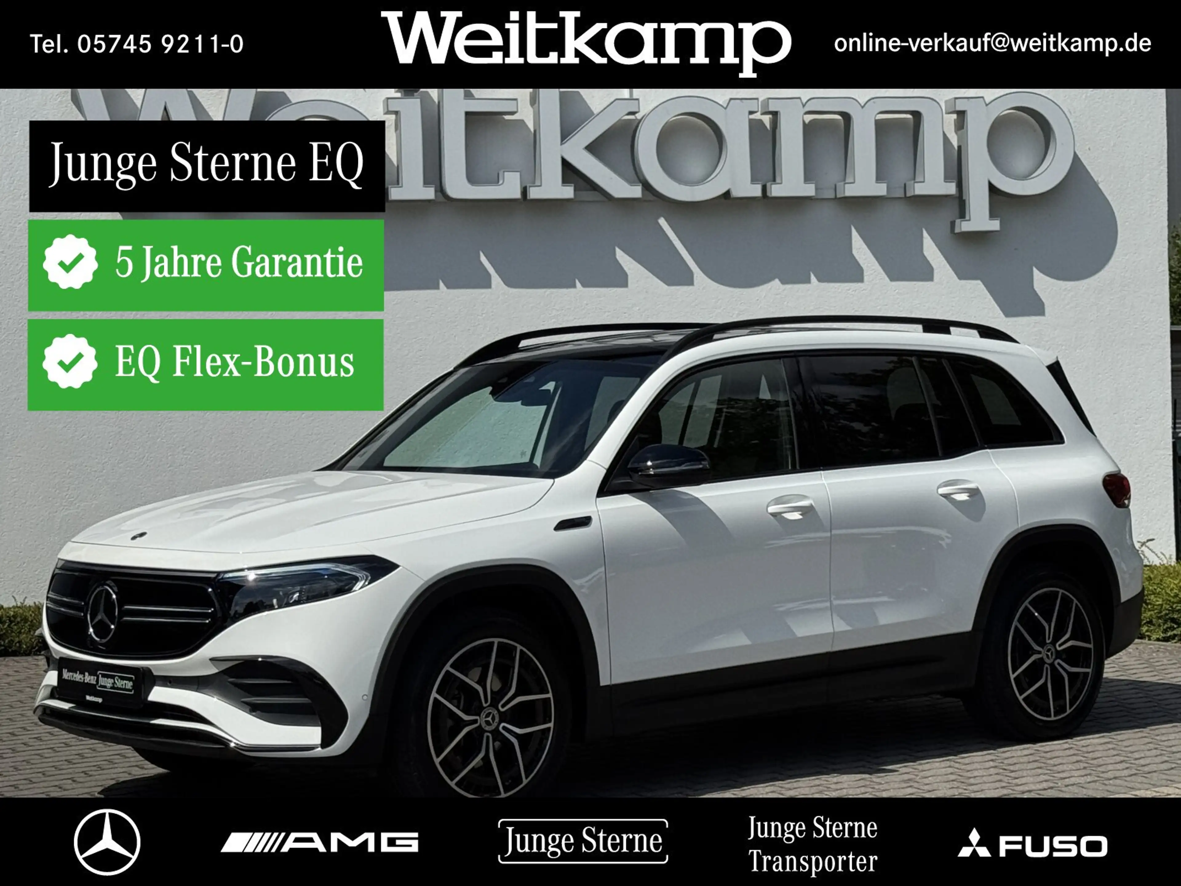 Mercedes-Benz EQB 300 EQB 300 4MATIC AMG+PANO+DISTRO.+EL. KLAPPE+KAM.