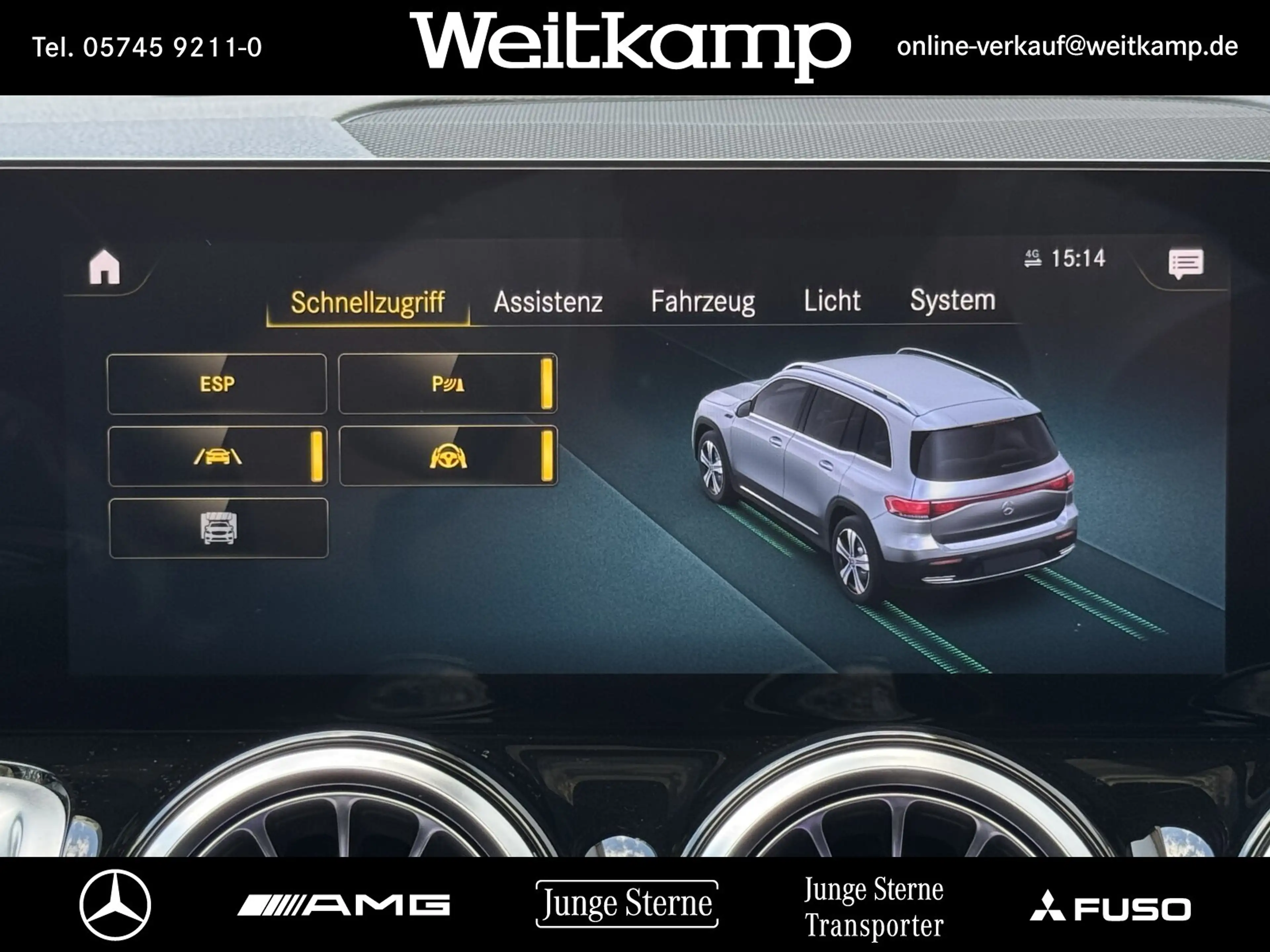Mercedes-Benz EQB 300 EQB 300 4MATIC AMG+PANO+DISTRO.+EL. KLAPPE+KAM. — photo 13