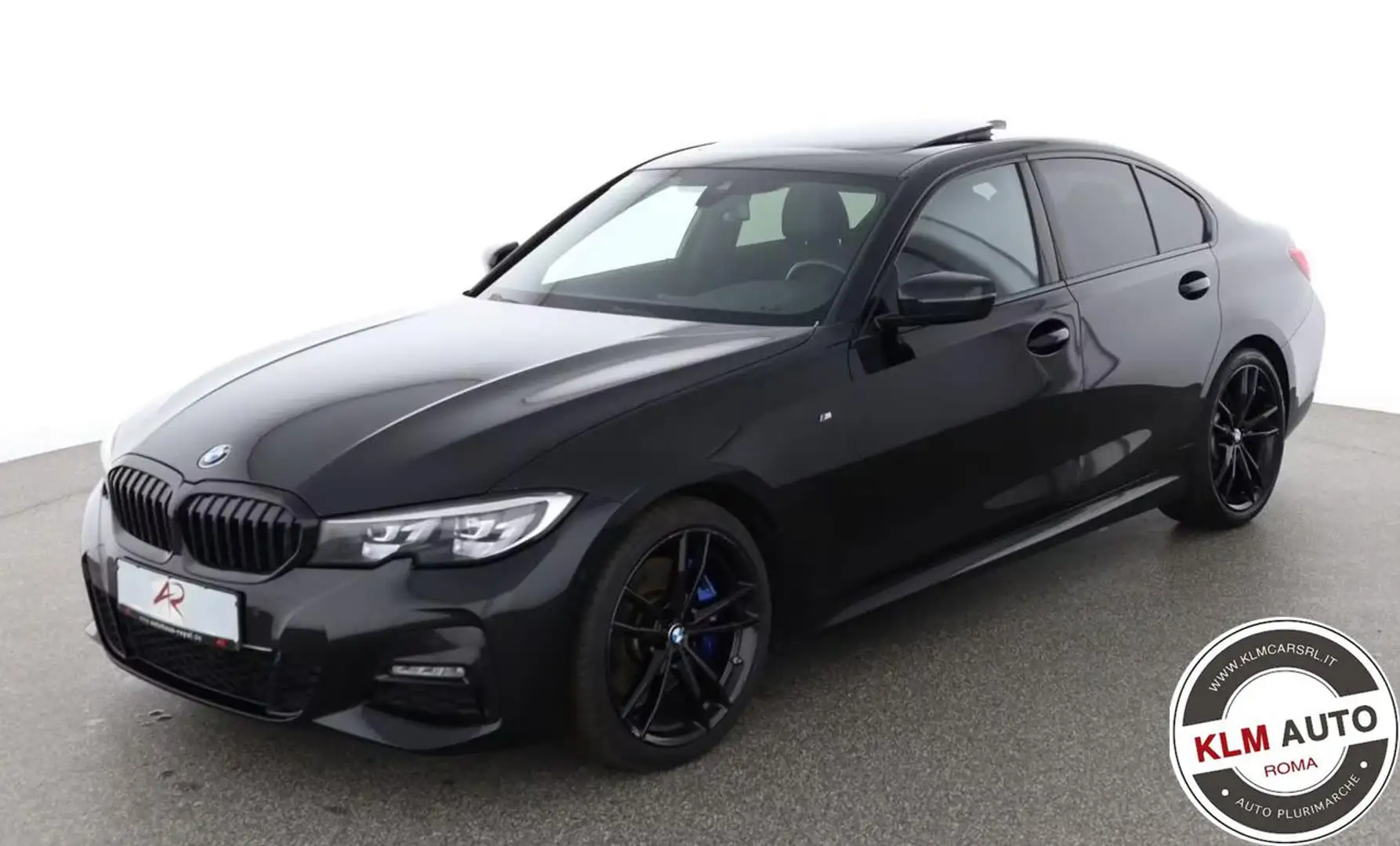 BMW 318 d berlina M SPORT automatica + tetto apribile Nero - 1