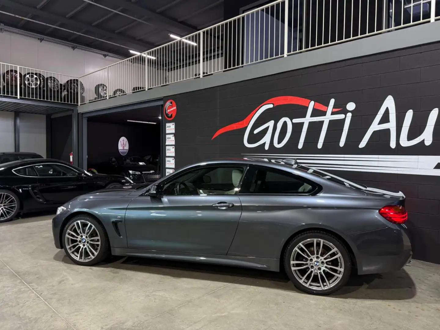 BMW 428 MSPORT UNICO PROPRIETARIO IVA ESPOSTA Grigio - 2
