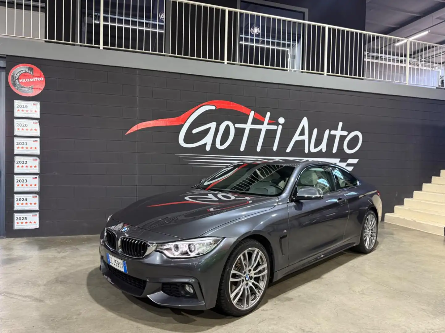 BMW 428 MSPORT UNICO PROPRIETARIO IVA ESPOSTA Grigio - 1