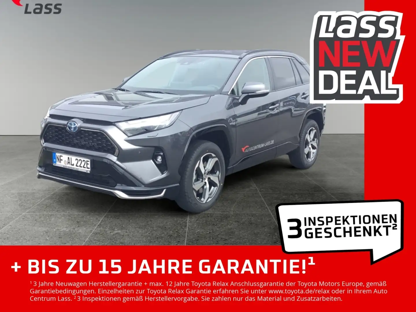 Toyota RAV 4 Plugin-Hybrid - 2.5 4x4 Teamplayer Matrix Grau - 1