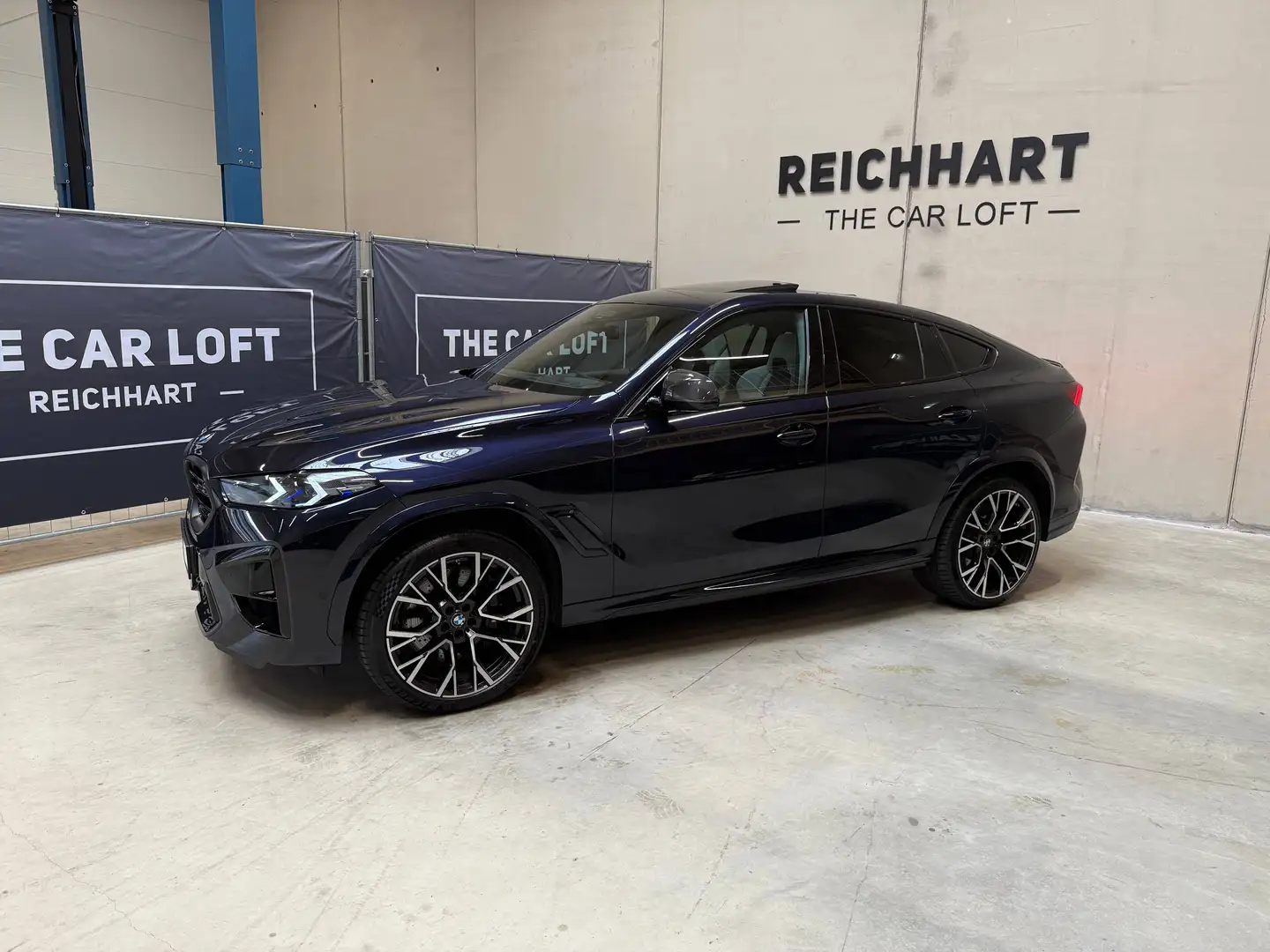 BMW X6 M Competition - FULL OPTIONS - Neupreis 250k Blau - 2