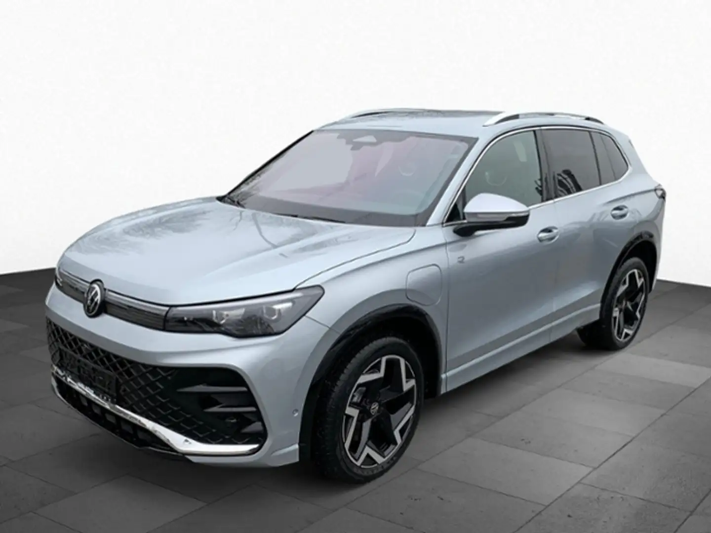 Volkswagen Tiguan eHYBRID R-LINE AHK AREA VIEW NAVI DCC TRAVEL ASSI Silber - 2