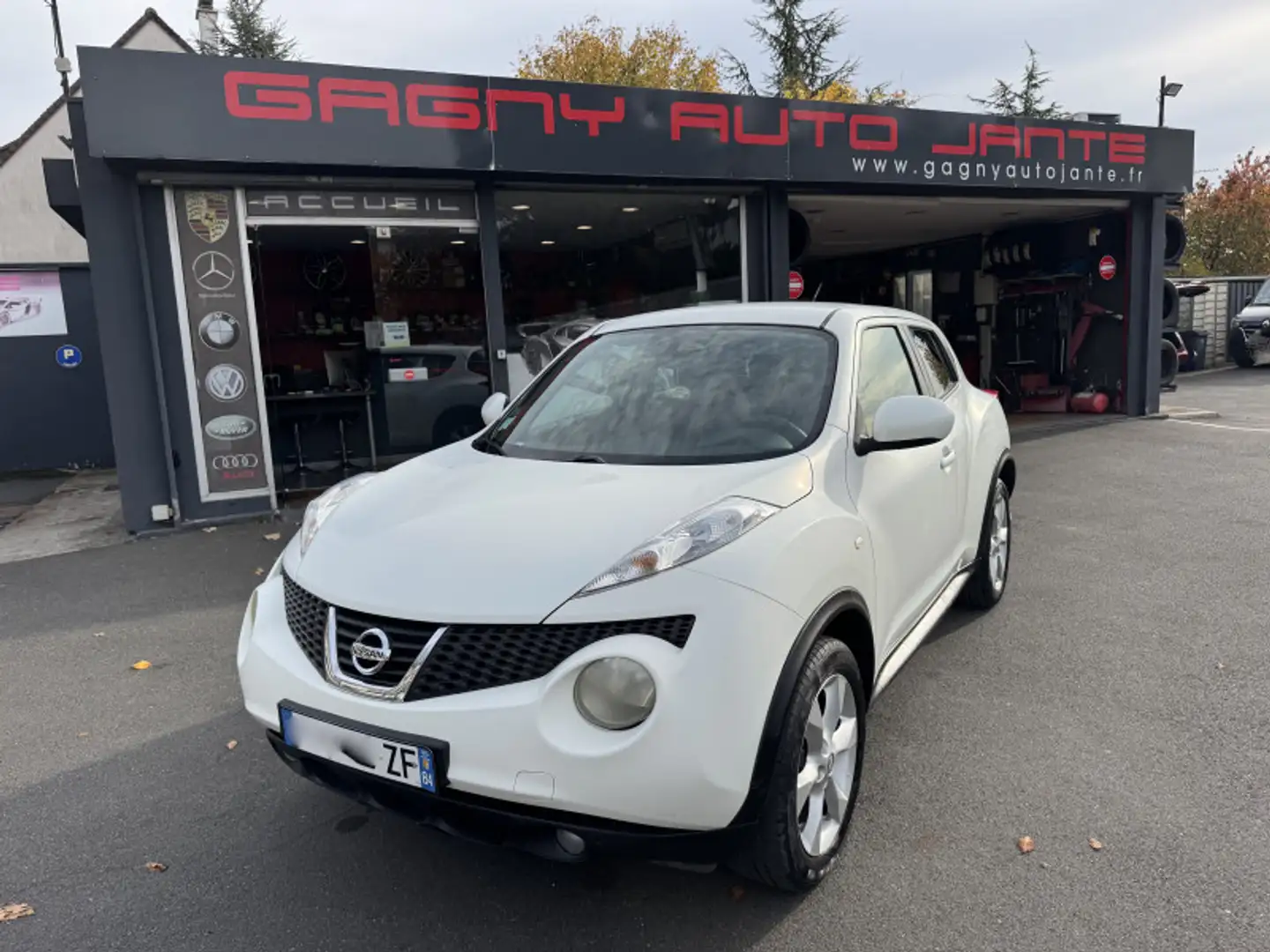 Nissan Juke 1.6 117CH ACENTA Blanc - 1