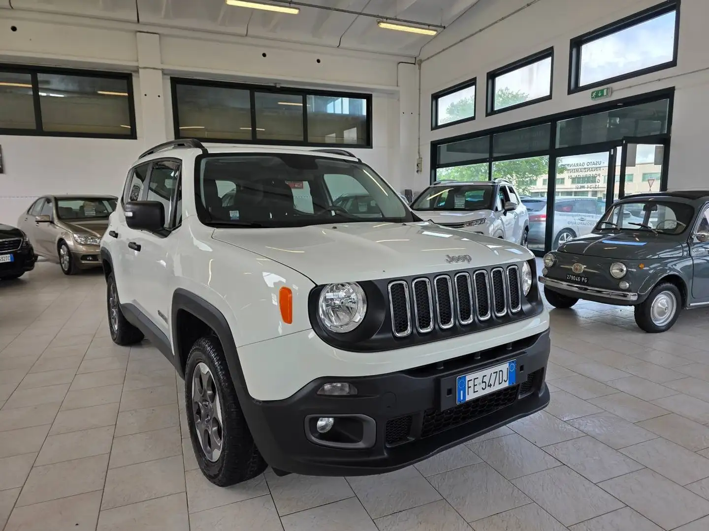 Jeep Renegade Renegade 2.0 mjt Sport 4wd 120cv Blanc - 1