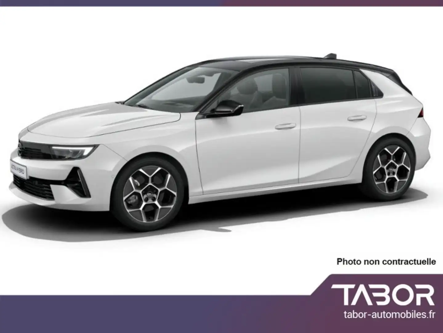 Opel Astra 1.2 Hybrid 145 AT6 GS Matrix Pano Blanc - 2