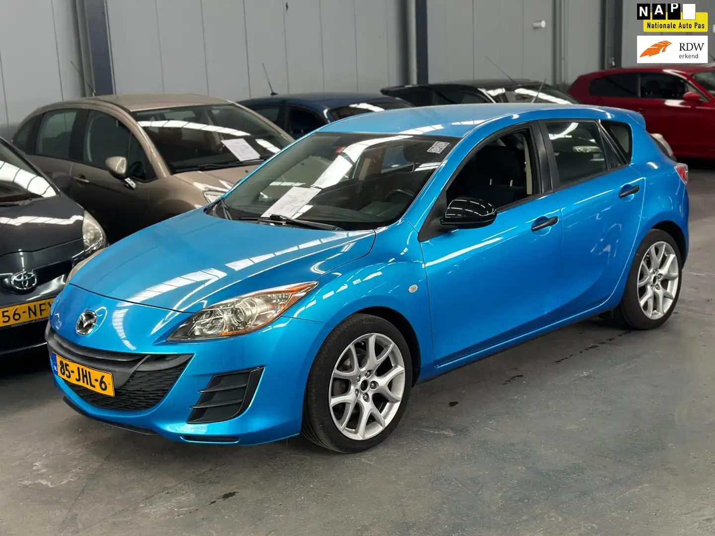 Mazda 3 1.6 S Nieuwe APK NAP Blau - 1