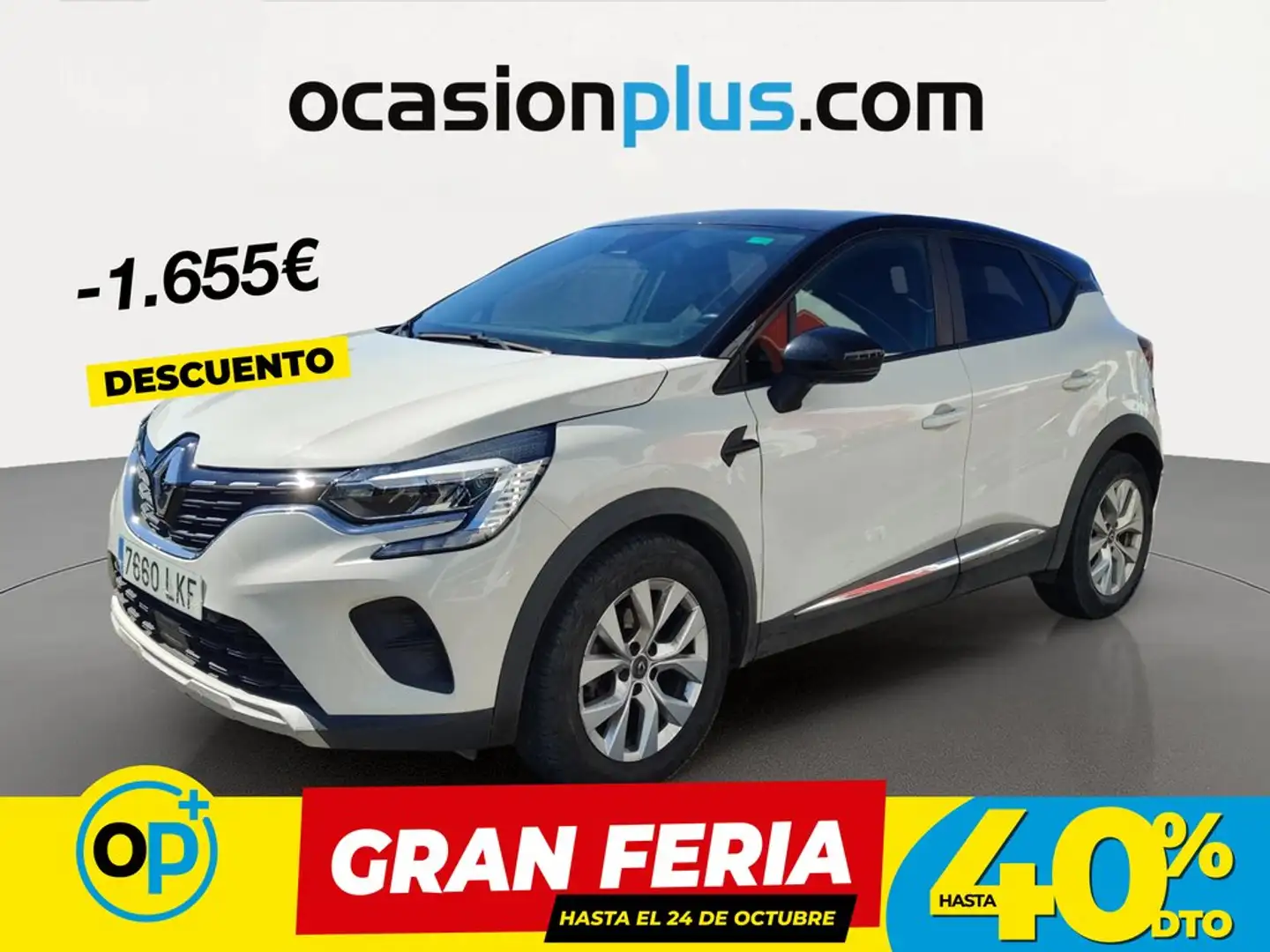 Renault Captur TCe Intens 74kW Blanco - 1