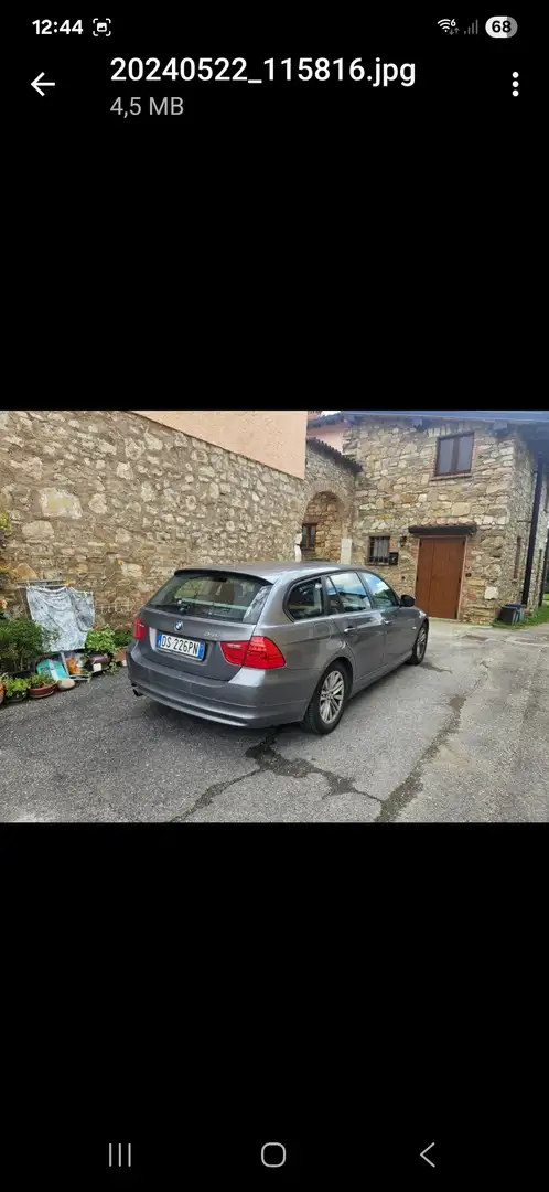 BMW 318 Serie 3 E91 Touring 318i Touring Eletta FL Grigio - 2