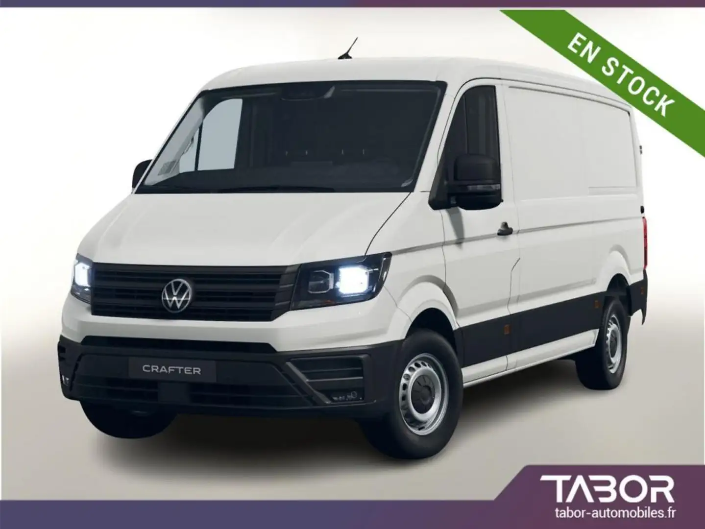 Volkswagen Crafter 35 2.0 TDI 140 AT8 L3H2 DigC Blanc - 1