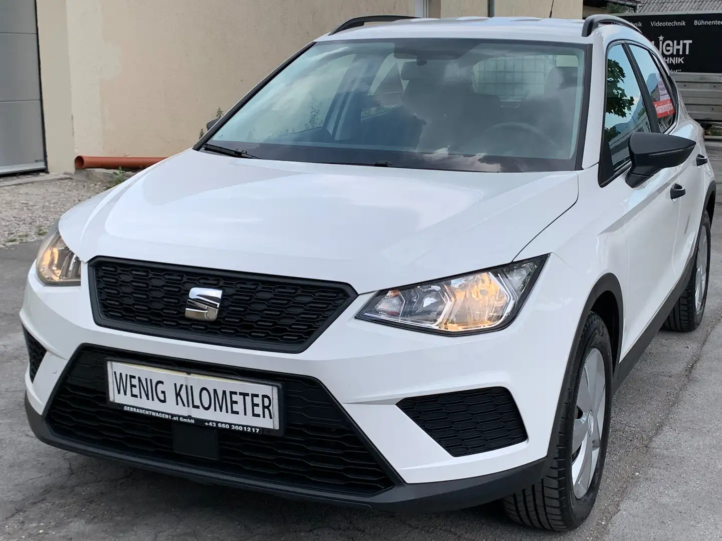 SEAT Arona Arona 1.0 TSI | Pickerl NEU | MwSt. | NUR 58tkm ! Weiß - 2