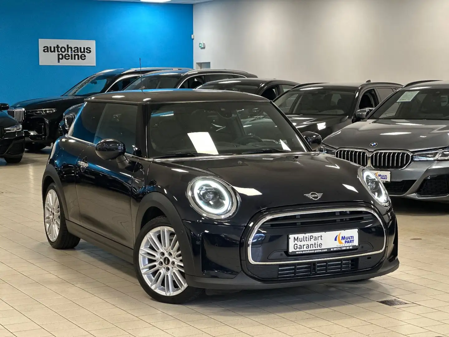 MINI Cooper /Aut/Navi/HUD/LEDerSportStz/Panor/Voll Schwarz - 1
