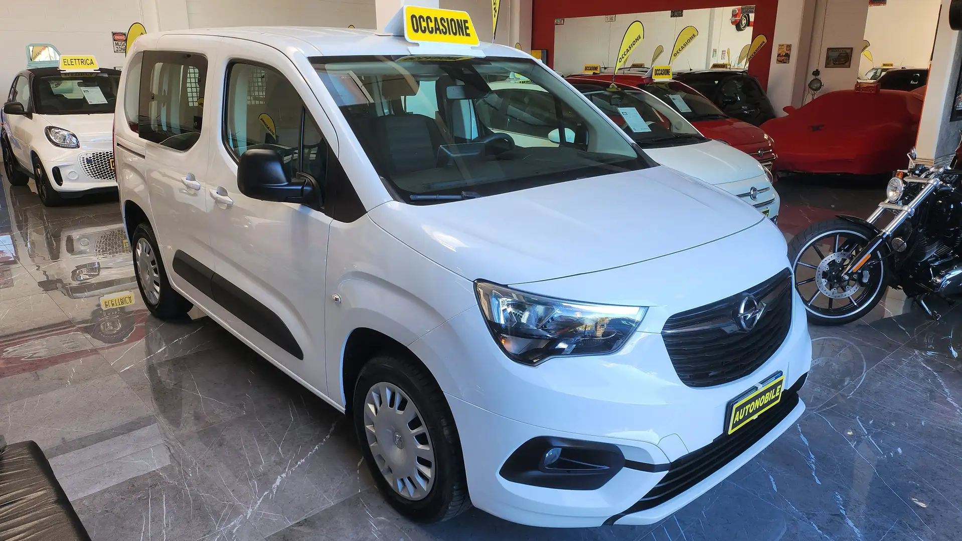 Opel Combo EDITION PLUS 5 posti N1 L1H1 Targa GL741XT Bianco - 2