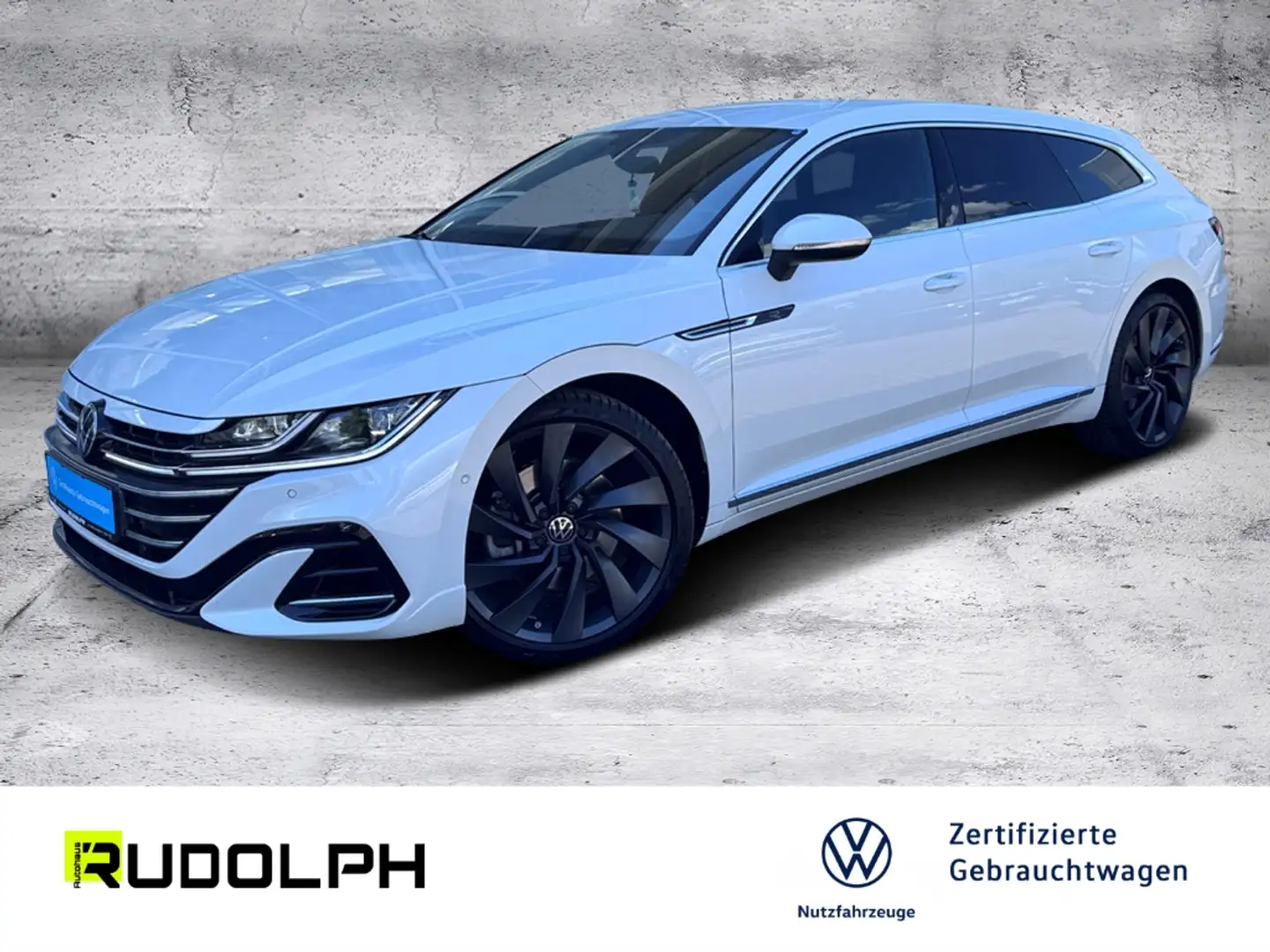Volkswagen Arteon Shooting Brake 2.0 TSI R-Line 4Motion DSG BT Navi Weiß - 1