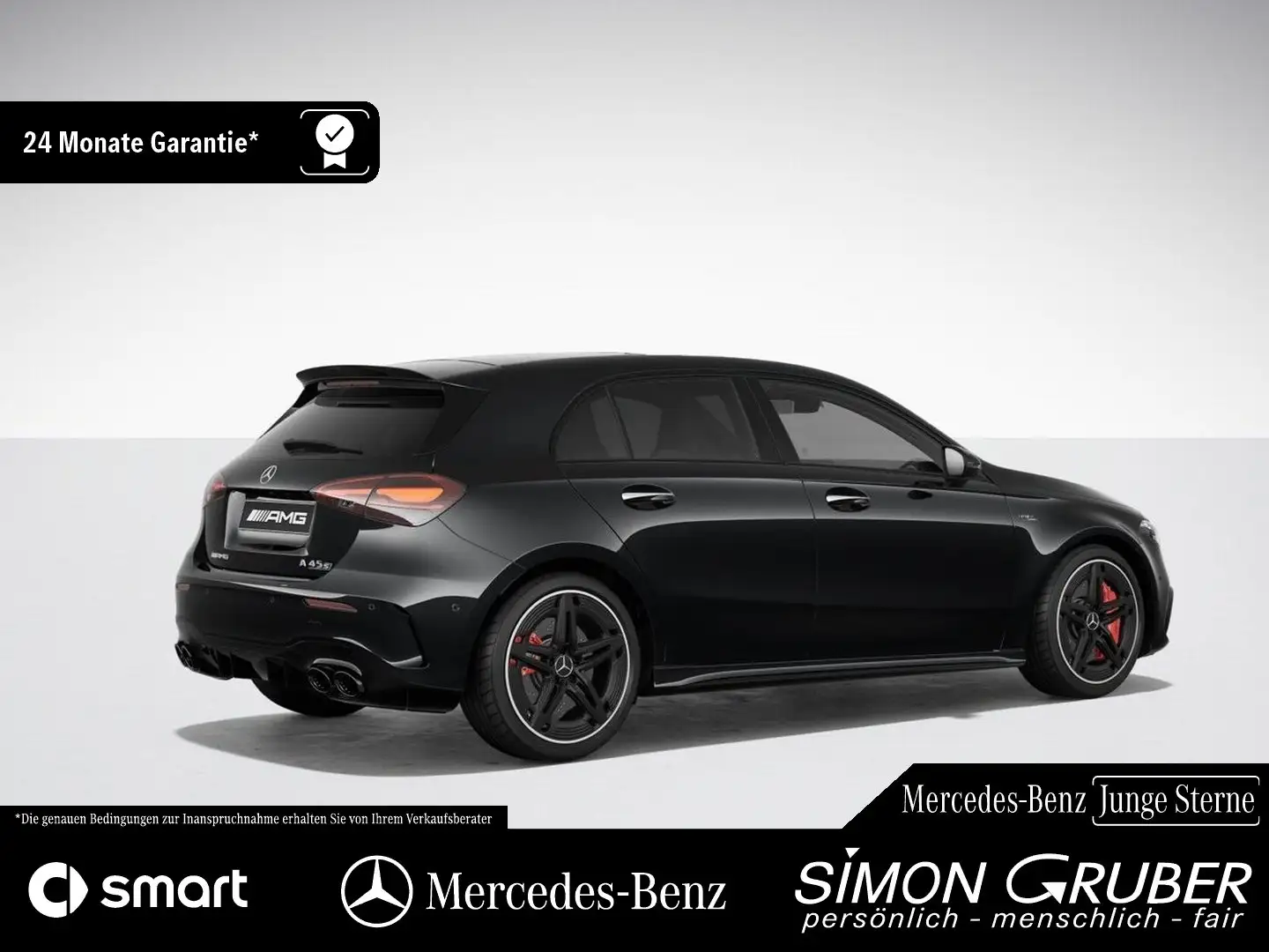 Mercedes-Benz A 45 AMG A 45 S AMG Perfo Sitz Driver`s Pano HUD Burm Schwarz - 2