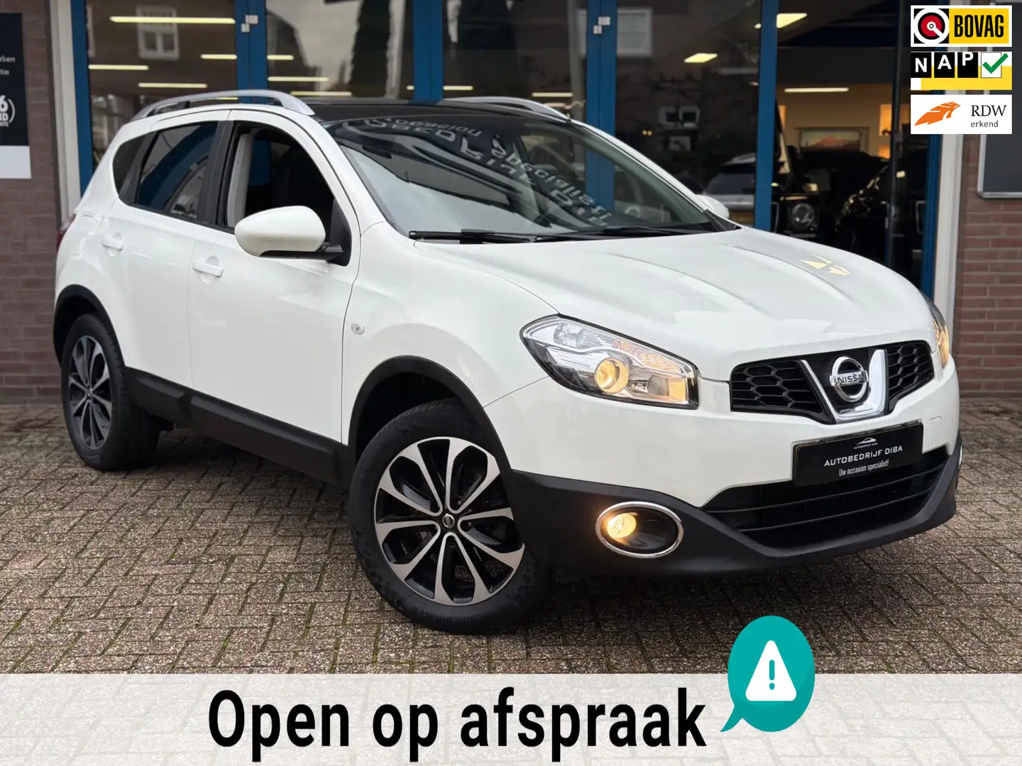 Nissan Qashqai 2.0 Connect Edition 2012 NAVI PANO CLIMA Trek Blanc - 1