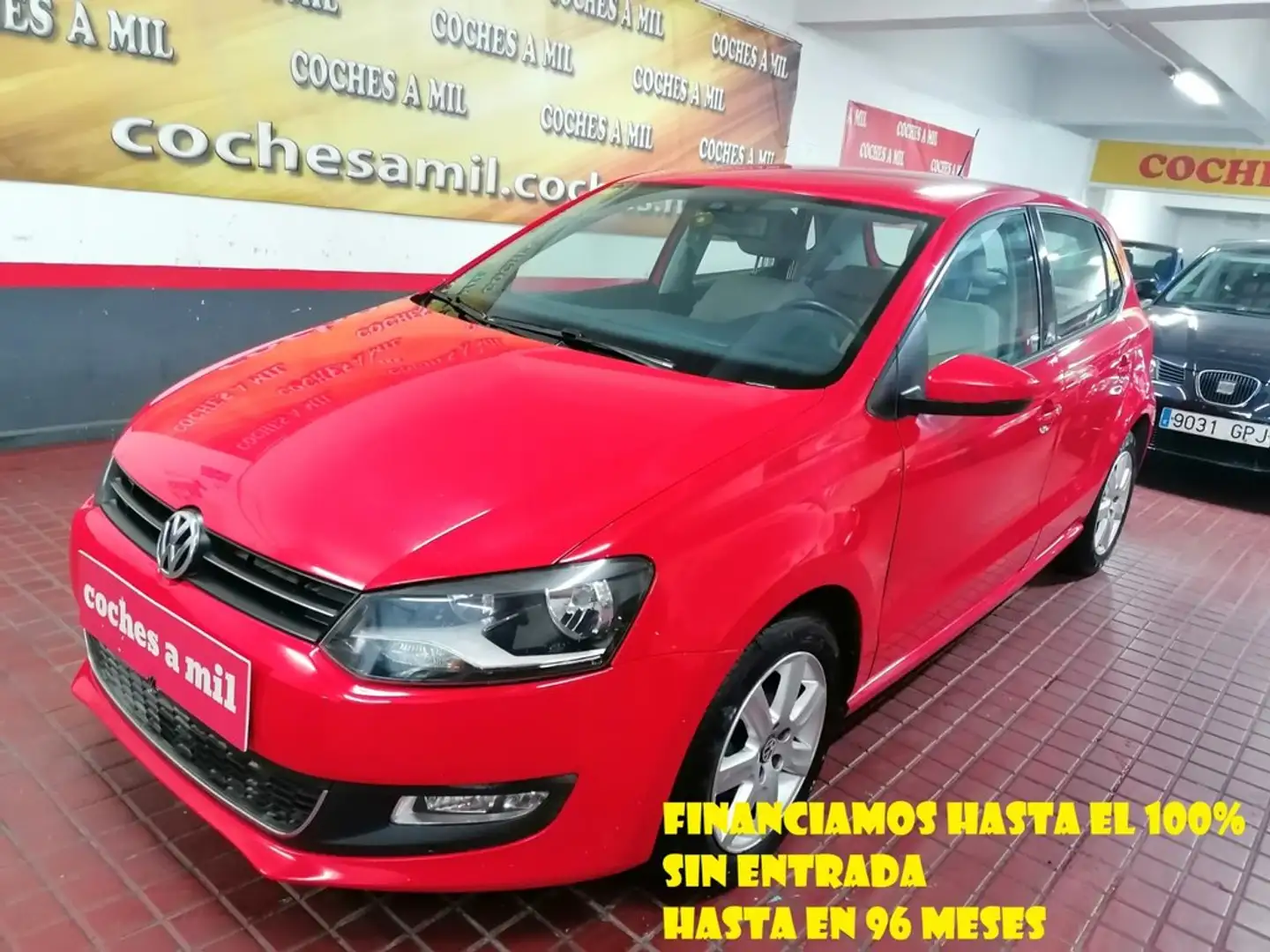 Volkswagen Polo 1.4 85cv DSG Sport Rojo - 1