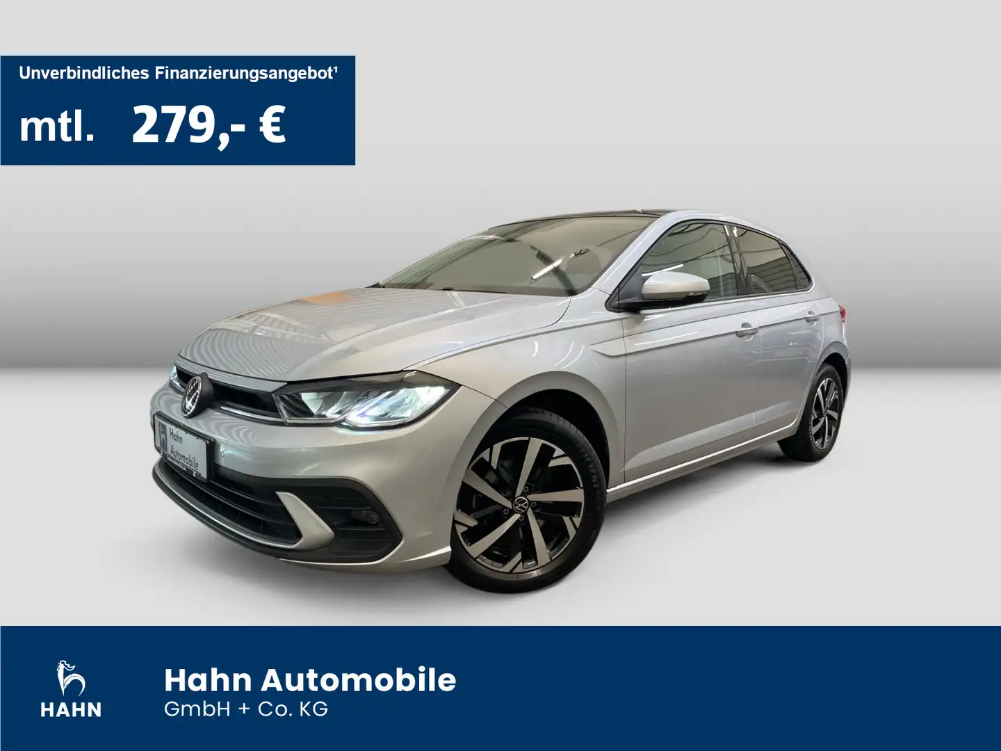 Volkswagen Polo 1.0TSI DSG Life LED Navi Pano Sitzh APP AHK Silber - 1