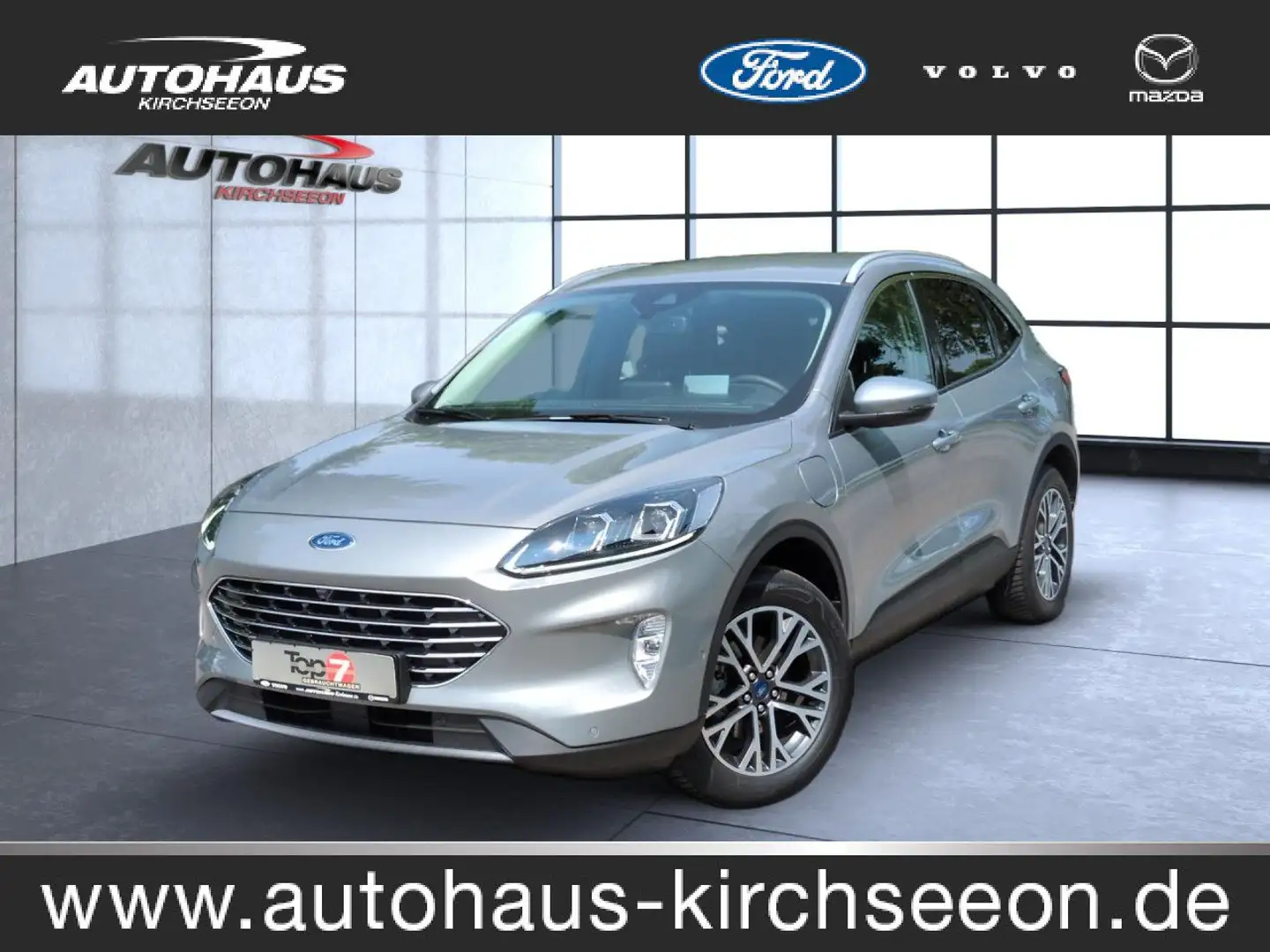 Ford Kuga 2.5 Duratec PHEV Plug-In Hybrid Titanium X Au Silber - 1