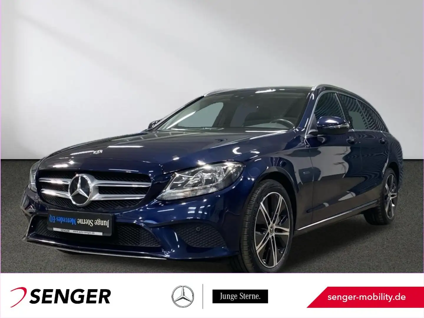 Mercedes-Benz C 300 de T Avantgarde Sitzheizung AHK Carplay Azul - 1