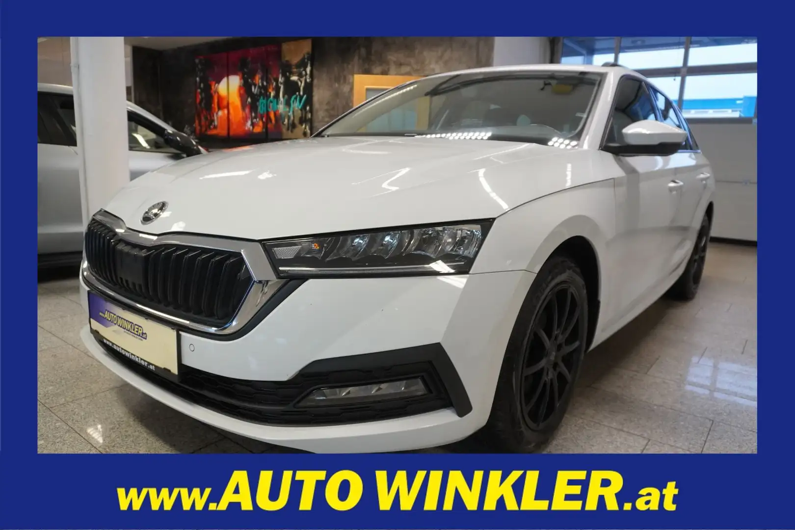 Skoda Octavia Combi 1,0 TSI LED/PDC/Kamera Weiß - 1