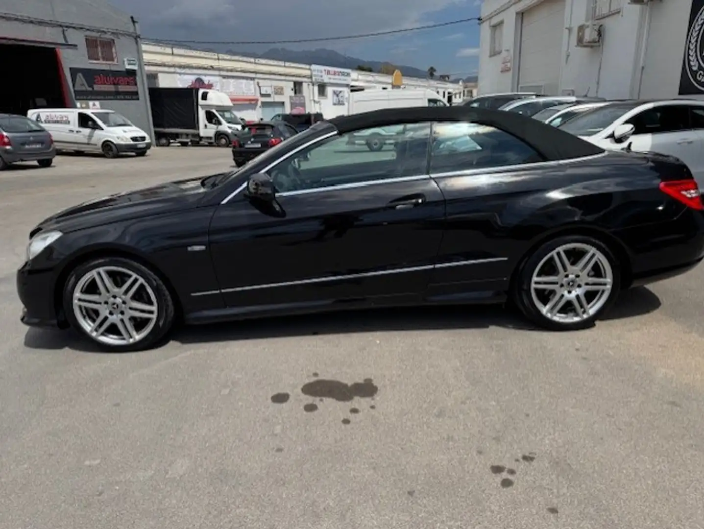 Mercedes-Benz E 350 Cabrio 350CDI BE Aut. Negro - 2