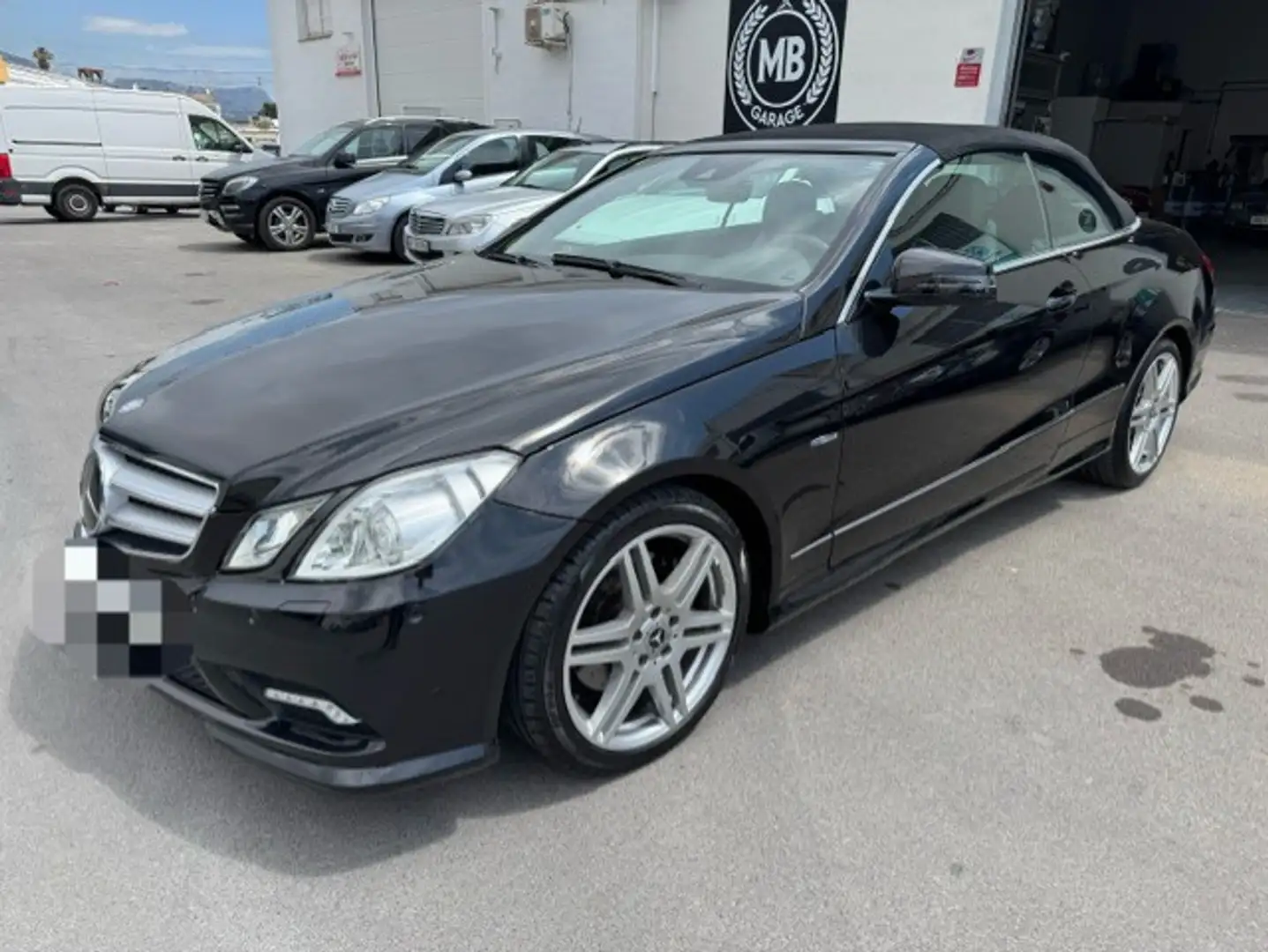 Mercedes-Benz E 350 Cabrio 350CDI BE Aut. Negro - 1