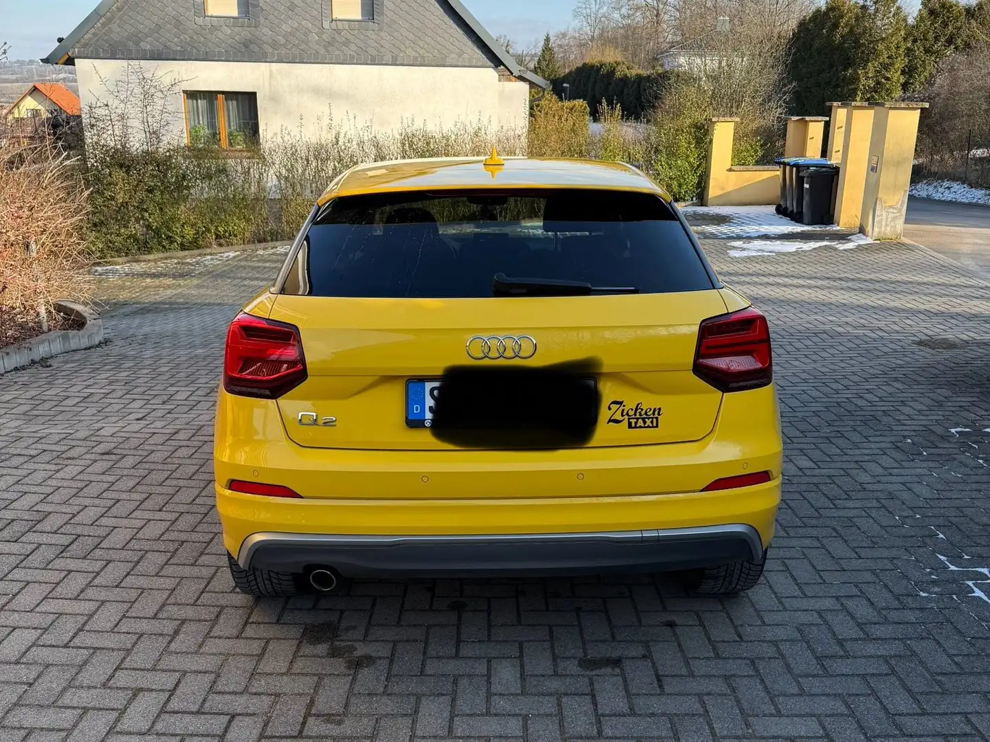 Audi Q2 Q2 1.6 TDI sport Jaune - 2