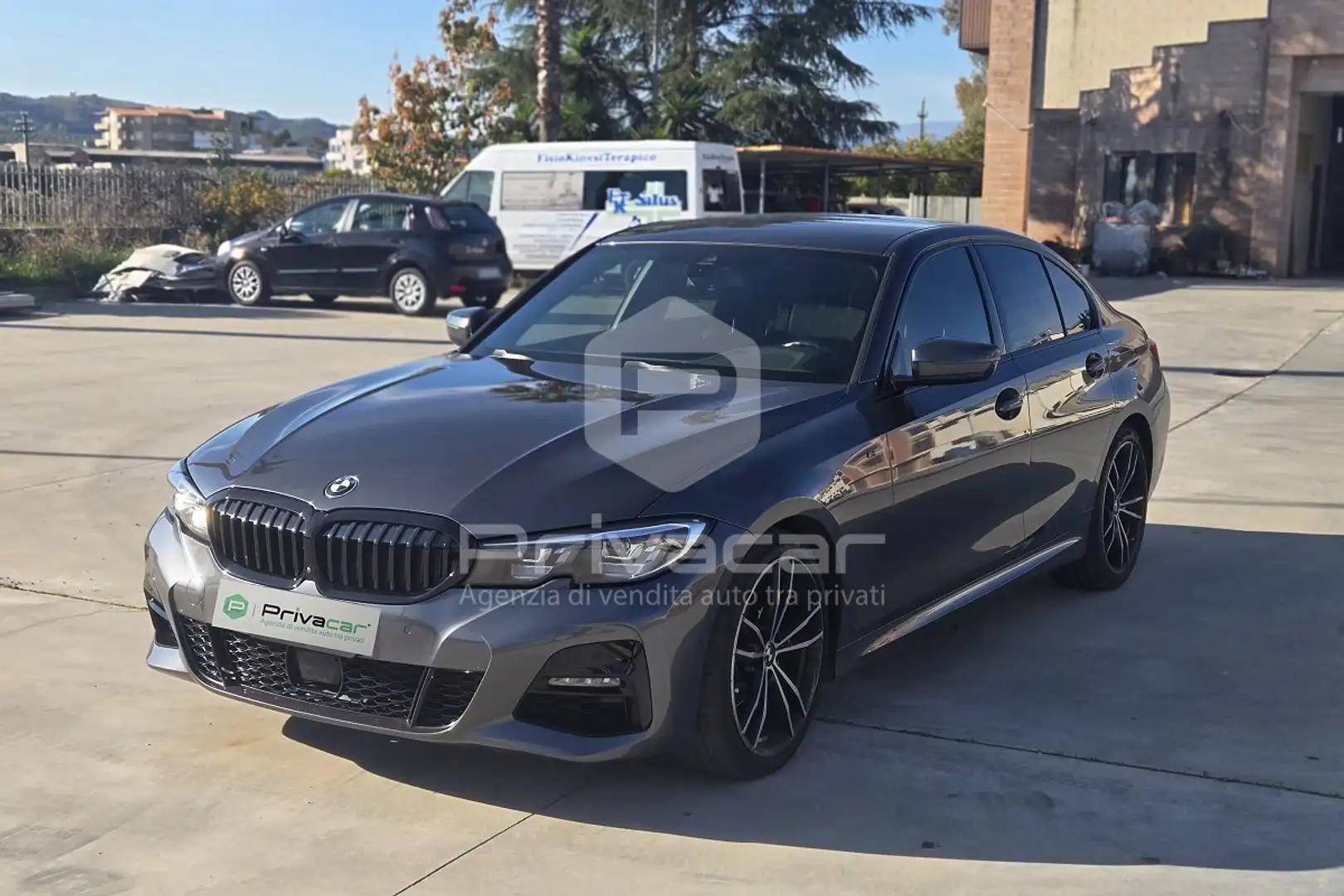 BMW 320 320d 48V Msport Argent - 1