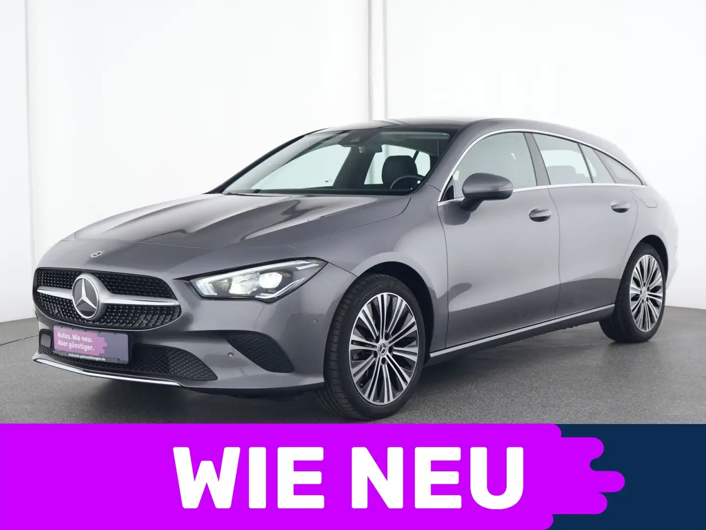 Mercedes-Benz CLA 200 Progressive AHK|Navi|Pano|Kamera|LED|SHZ Grau - 1