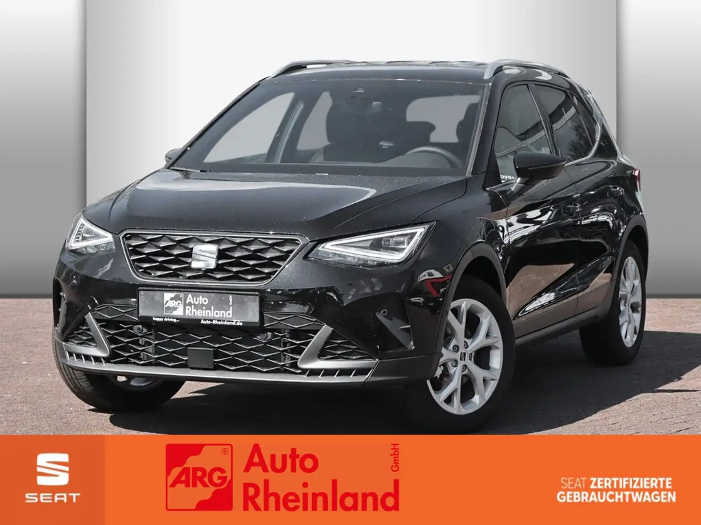 SEAT Arona FR 1.5 TSI DSG VOLL LED/ACC/RÜCKFAHRK./SITZHZ. Schwarz - 1