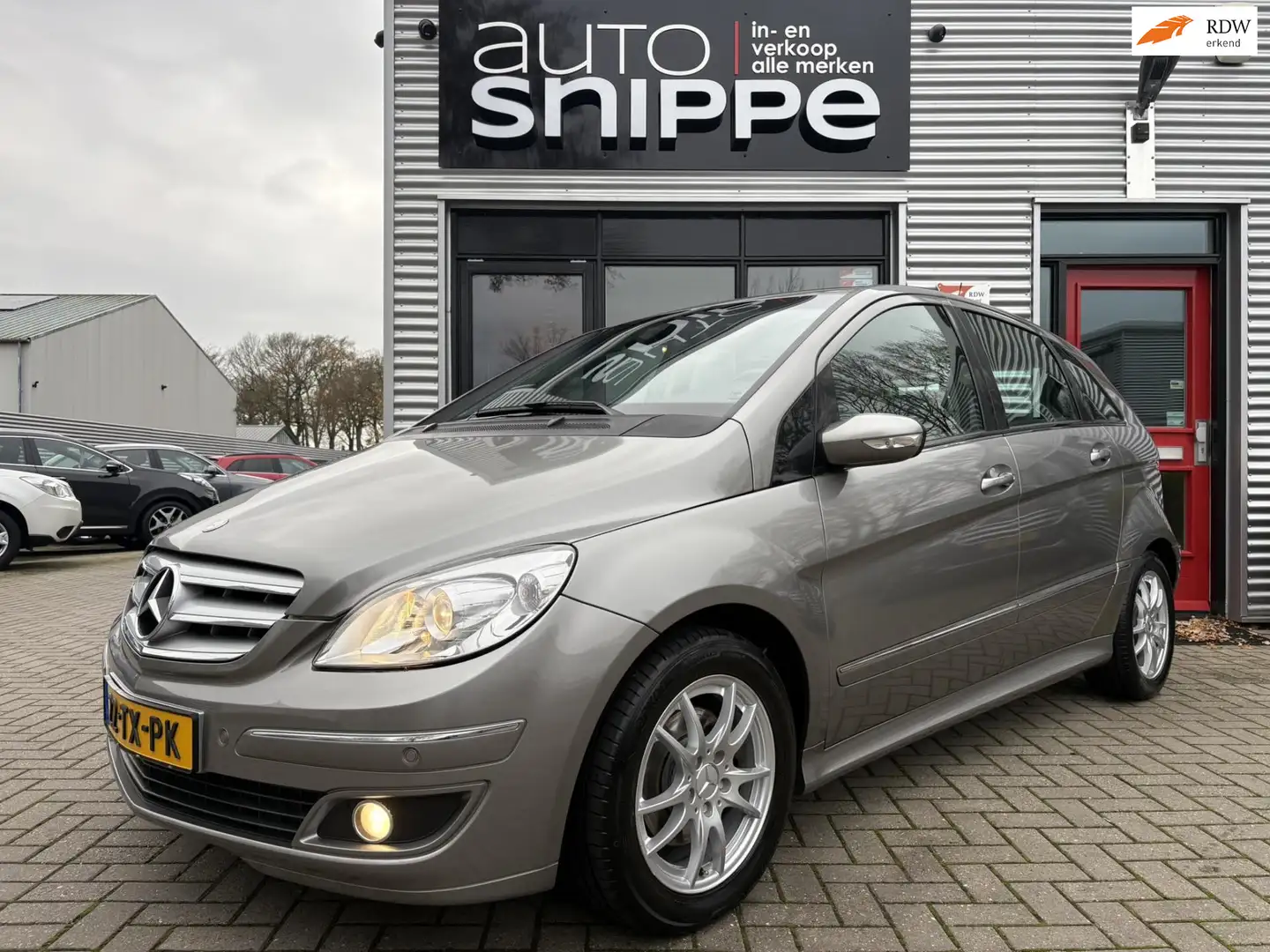 Mercedes-Benz B 200 -AUTOMAAT-CLIMA-CRUISECONTROL-TREKHAAK-1500 KG TRE Szürke - 1