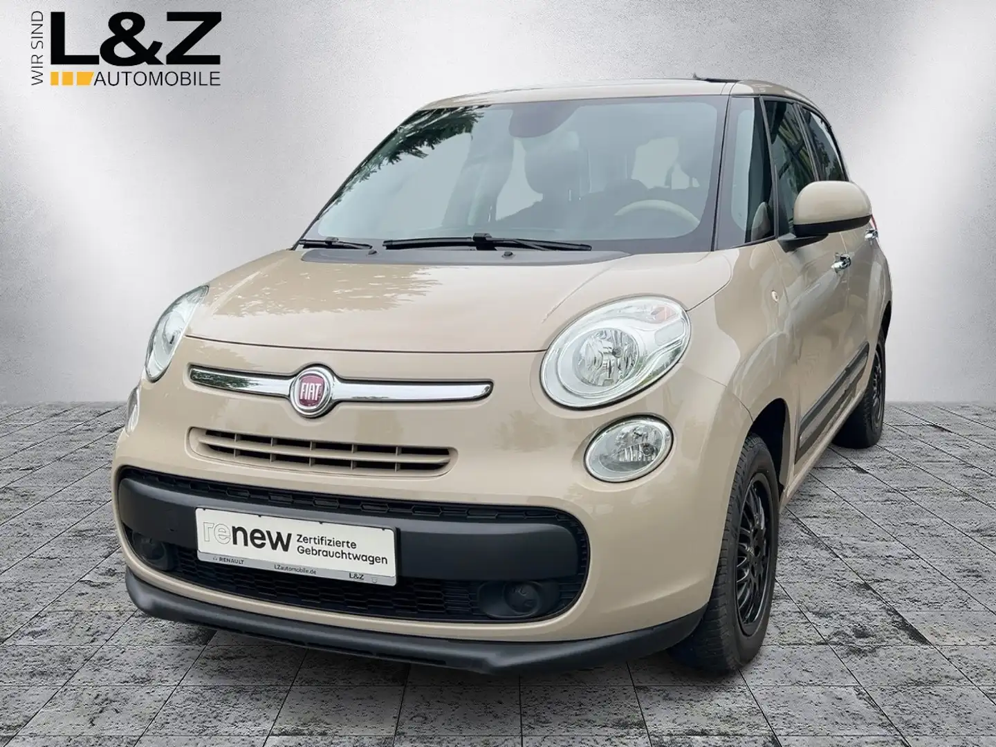 Fiat 500L 1.4 16V Easy *Klima,GSD,AHK,SHZ* Beige - 1