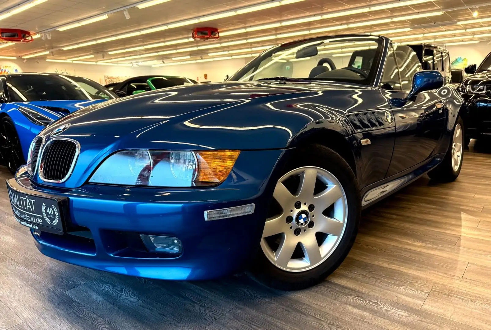 BMW Z3 Roadster 1.9 i Bester Original Zustand Azul - 1