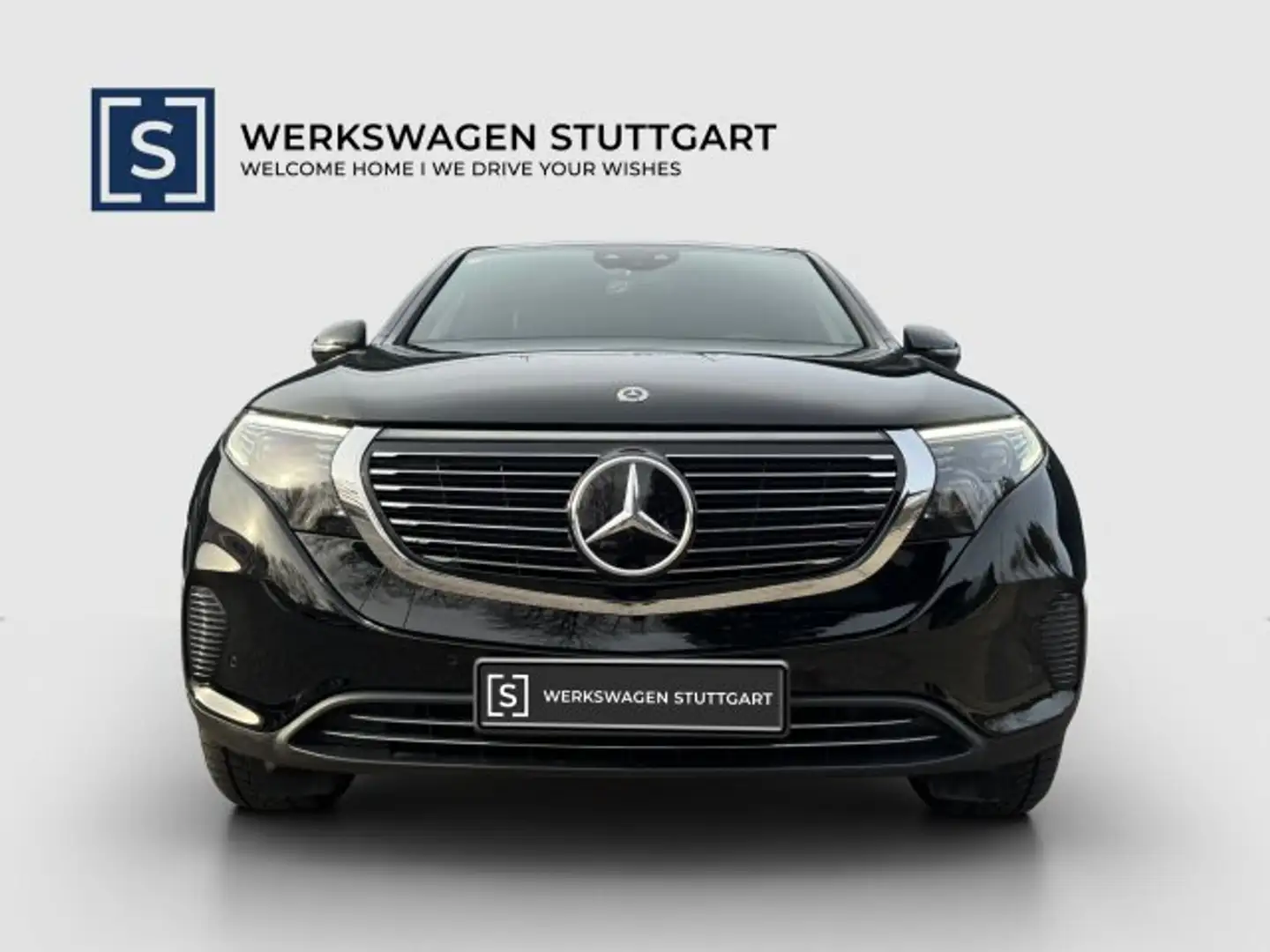 Mercedes-Benz EQC 400 EQC 400 4MATIC AHK Distronic HuD MLed Soundsyste Schwarz - 2