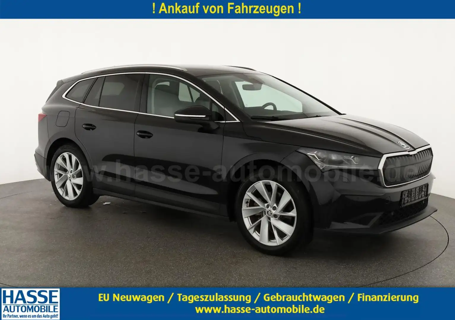 Skoda Enyaq 60 Lodge Lodge, Matrix, Navi, Side, Wärmepumpe,... Noir - 1