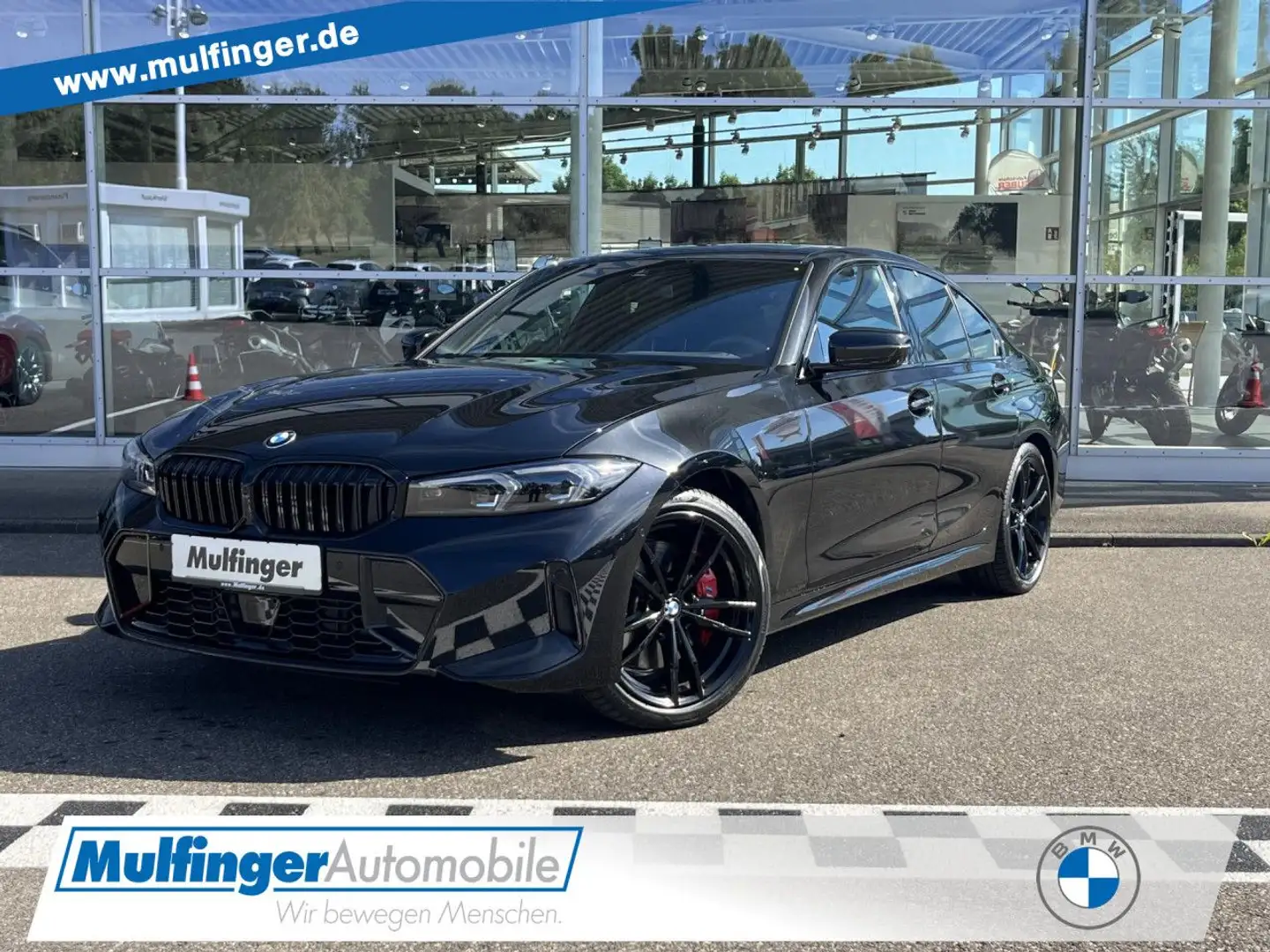 BMW 330 i xDr.M Sport Pro HUD SurView ACC Glasd.HK19" Schwarz - 1