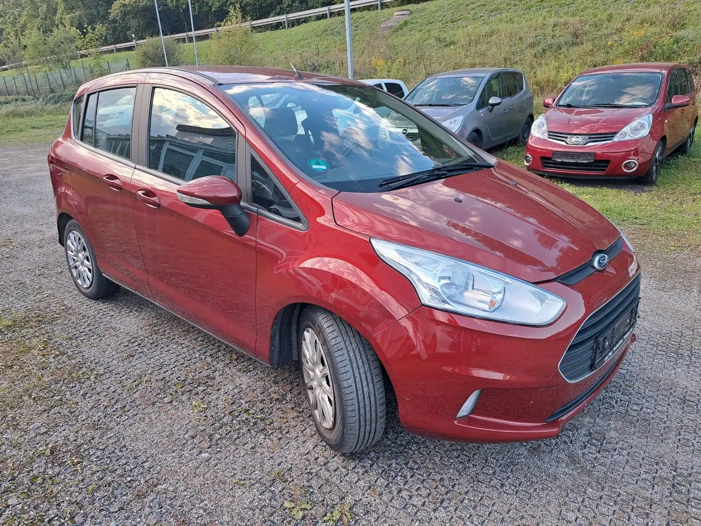 Ford B-Max Trend Klima 1.Hand Scheckheft Rot - 1