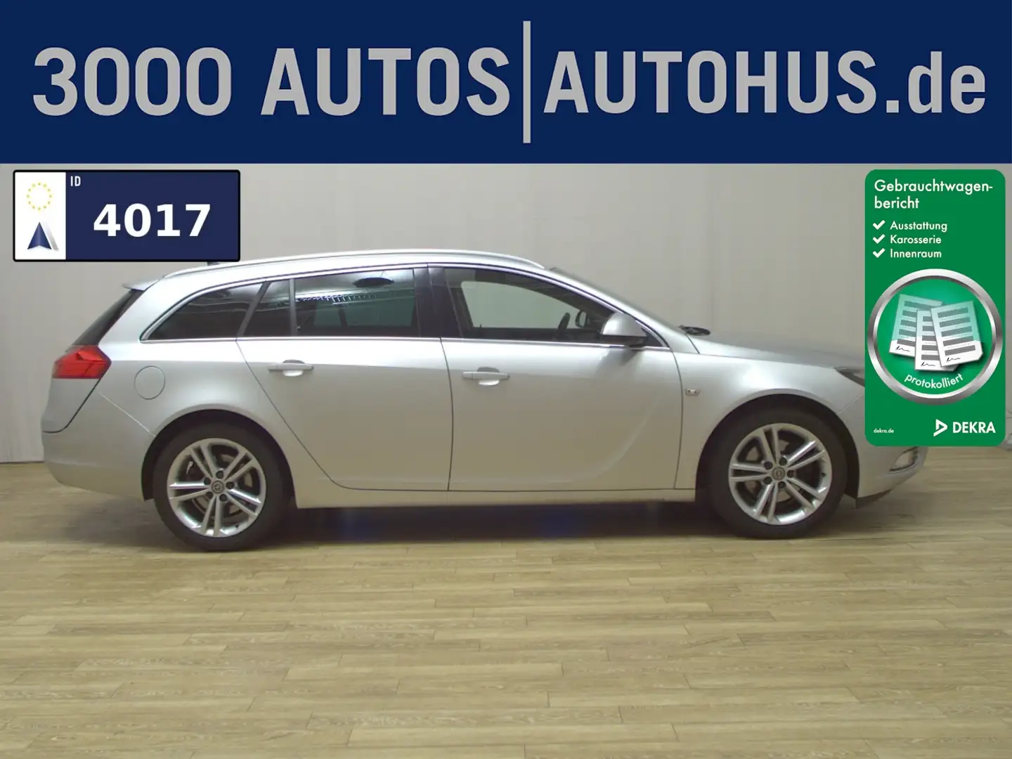 Opel Insignia ST 2.0 CDTI Sport Leder Navi Xenon AHK BiXenon Argento - 1