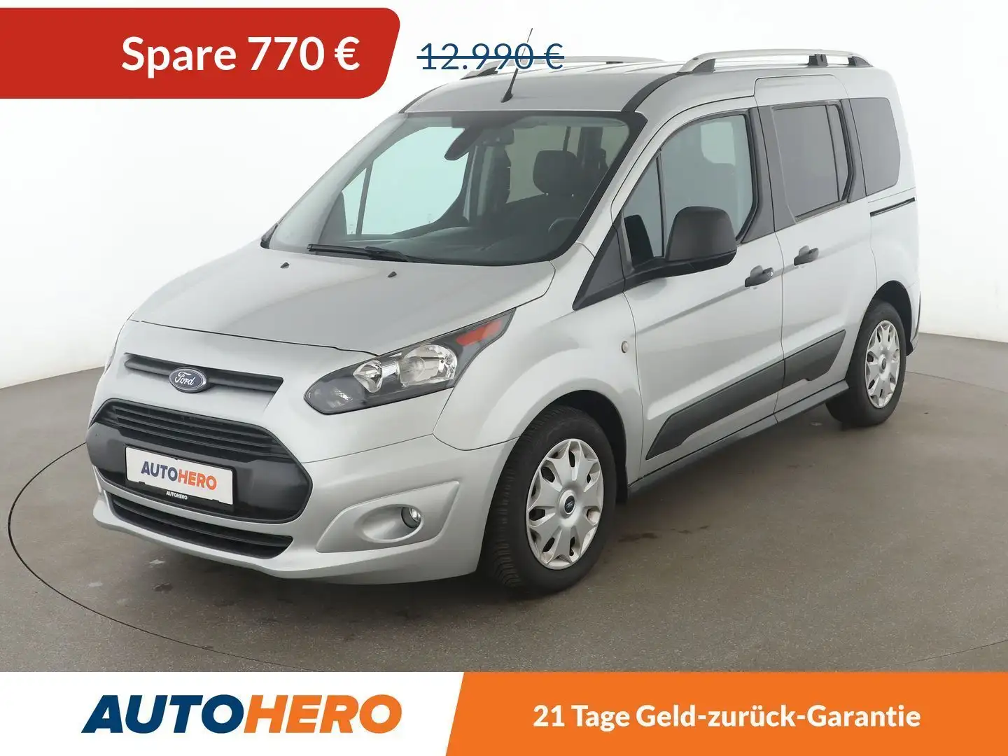 Ford Transit 1.5 TDCi Kombi Trend *TEMPO*CAM*PDC*SHZ* Silber - 1